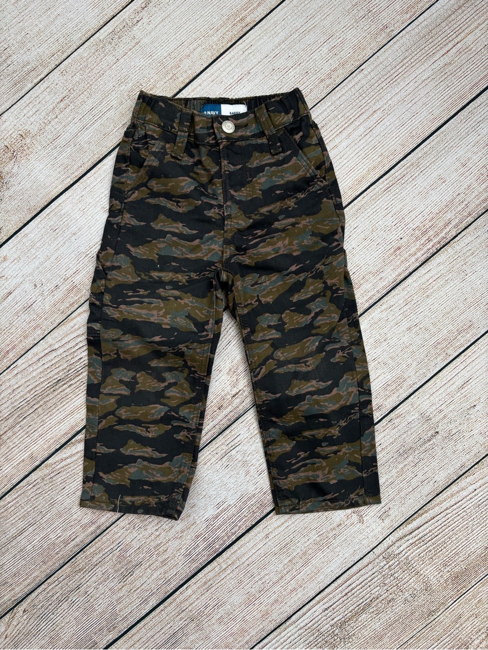 Old Navy Kids Camo Baggy Jeans